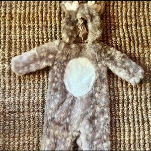 Pottery Barn Baby Deer Costume 12-24m